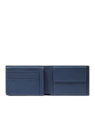 PIQUADRO W137 Cartera de cuero azul - Carteras Hombre - 2