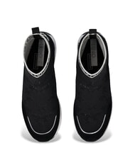 LIUJO MAXI WONDER 93 Zapatillas negro/leche - Zapatos Mujer - 4