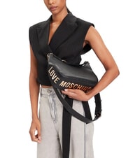 LOVE MOSCHINO GIANT  Bolso de hombro, con correa para el hombro negro - Bolsos Mujer - 5