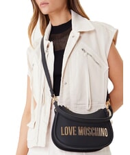 LOVE MOSCHINO BOLD LOVE  Bolso de hombro, con correa para el hombro negro - Bolsos Mujer - 4
