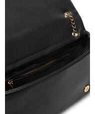 LOVE MOSCHINO EMBOSSED Bolso de hombro / bandolera negro - Bolsos Mujer - 4