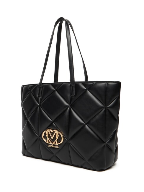 EMBOSSED  Bolsa de la compra negro - Bolsos Mujer