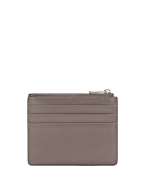 CAMELIA Tarjetero/monedero de piel gris urbano - Carteras Mujer