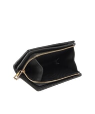FURLA CAMELIA Cartera compacta de cuero negro - Carteras Mujer - 3