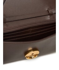 FURLA SFERA Mini bolso de hombro, en piel chocolate - Bolsos Mujer - 4