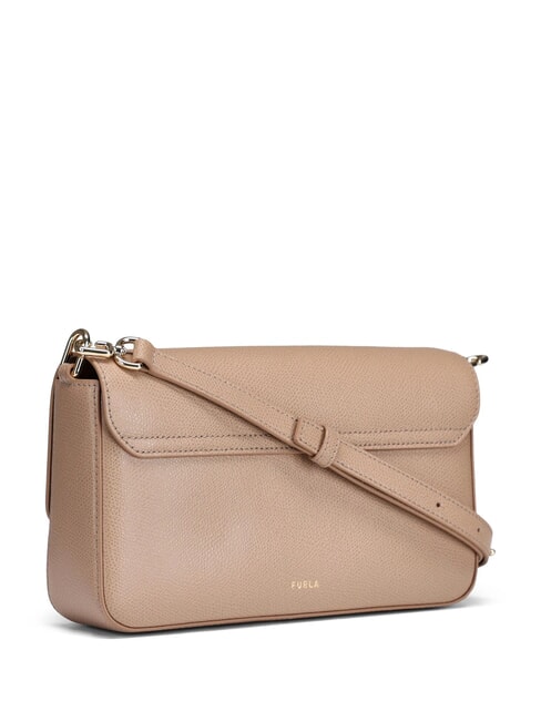 IRIDE  Bolso de hombro, de piel gris - Bolsos Mujer