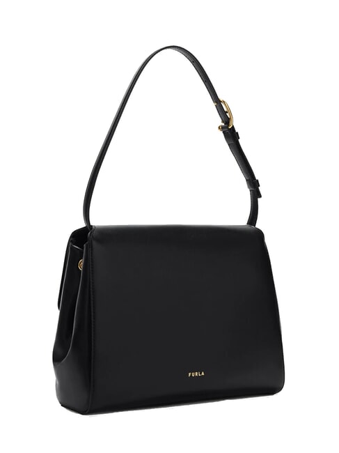 DOMUS  Bolso de hombro, de piel negro - Bolsos Mujer