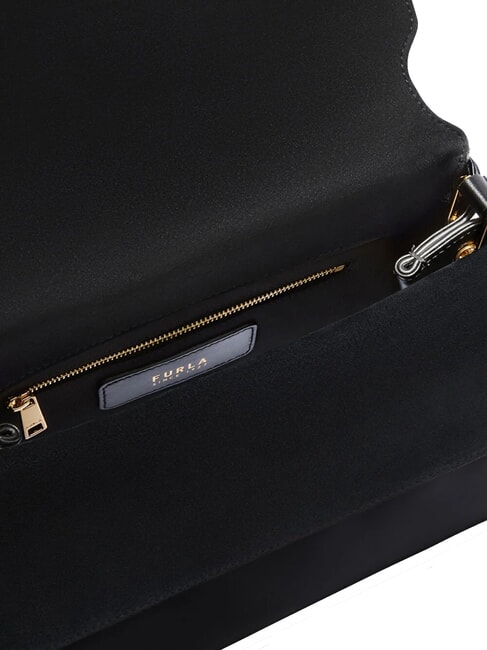 DOMUS  Bolso de hombro, de piel negro - Bolsos Mujer