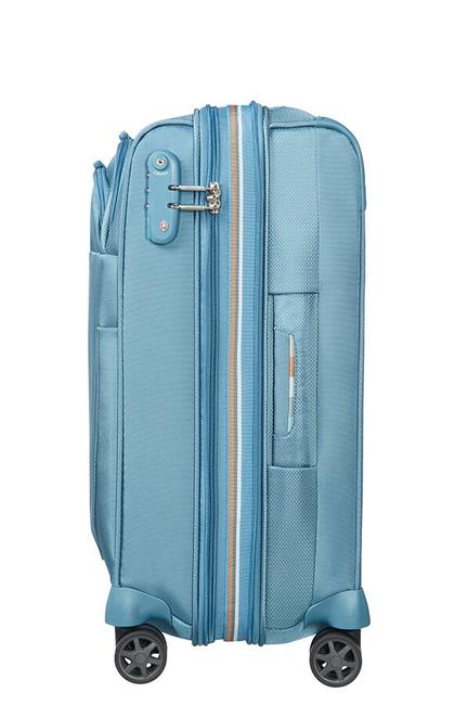 Trolley L&iacute;nea DUOSPHERE, equipaje de mano, ampliable azul niagara - Equipaje de mano