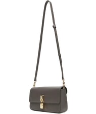 FURLA IRIDE  Bolso de hombro, de piel gris urbano - Bolsos Mujer - 3