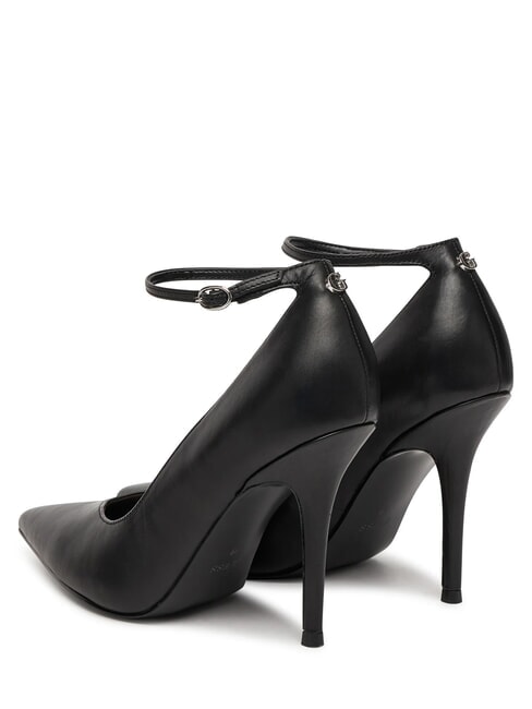 NAPRIL  Zapatos de tac&oacute;n alto de piel de 9 cm NEGRO - Zapatos Mujer