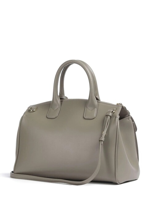 JANE Bolso de mano, con bandolera lubina marrón - Bolsos Mujer