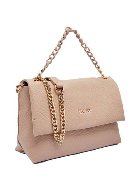 MEHMET Bolso de hombro con cadena bicolor NEUTRAL - Bolsos Mujer