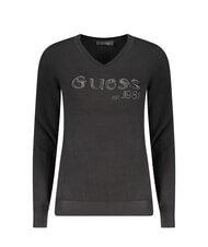 GUESS SAYLOR LOGO  Suéter jetbla - Suéteres de mujer - 4