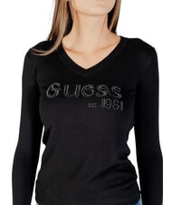 GUESS SAYLOR LOGO  Suéter jetbla - Suéteres de mujer - 3