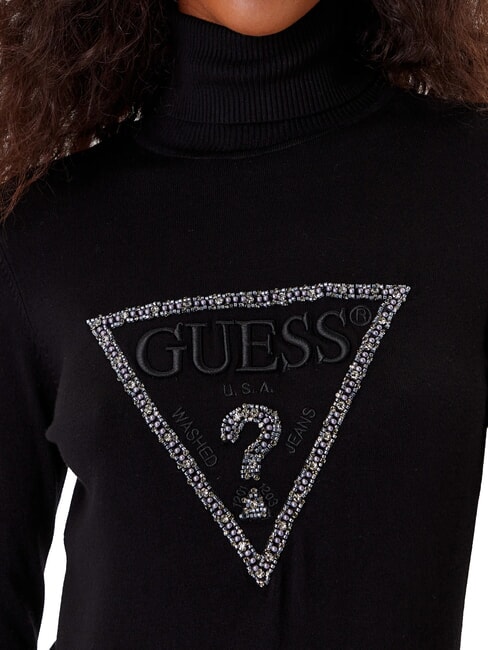 MELANIE TRIANGLE  Suéter de cuello redondo jetbla - Suéteres de mujer