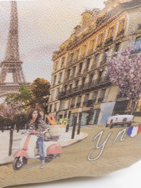 YESBAG  Bolso de hombro estampado velo paris - Bolsos Mujer