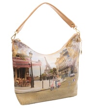 YNOT YESBAG Bolso de hombro tipo hobo velo paris - Bolsos Mujer - 2