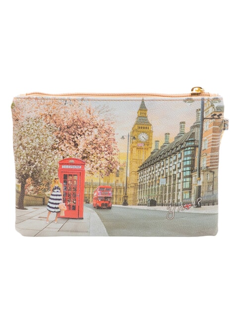 YESBAG SPECIAL  Bolso de mano plano con puño Rosa inglesa - Bolsos Mujer