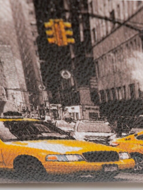 ELEGANCE  Bolso de mano plano con pu&ntilde;o Nueva York - Bolsos Mujer