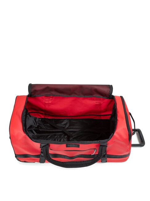 DUFFEL PACK WHEEL L Bolsa de lona grande con ruedas y repelente al agua lona roja - Trolley Semirrígidos