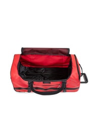 EASTPAK DUFFEL PACK WHEEL L Bolsa de lona grande con ruedas y repelente al agua lona roja - Trolley Semirrígidos - 4