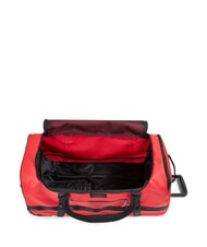 EASTPAK DUFFEL PACK WHEEL M Bolsa de lona mediana con ruedas y repelente al agua lona roja - Trolley Semirrígidos - 4