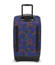 EASTPAK TRANVERZ M Carro mediano palma brize azul marino - Trolley Semirrígidos - 3