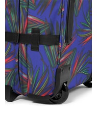 EASTPAK TRANVERZ M Carro mediano palma brize azul marino - Trolley Semirrígidos - 5