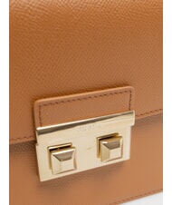 FURLA BELLA Bolso pequeño de piel St Andrómeda brandy - Bolsos Mujer - 3