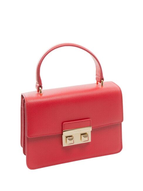 BELLA Bolso pequeño de piel St Andrómeda rojo veneciano - Bolsos Mujer