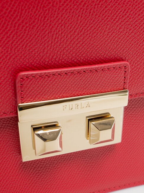 BELLA Bolso pequeño de piel St Andrómeda rojo veneciano - Bolsos Mujer