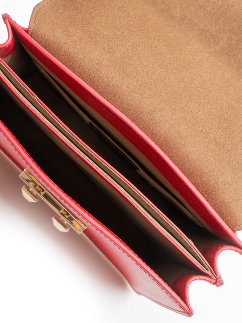 BELLA Bolso pequeño de piel St Andrómeda rojo veneciano - Bolsos Mujer