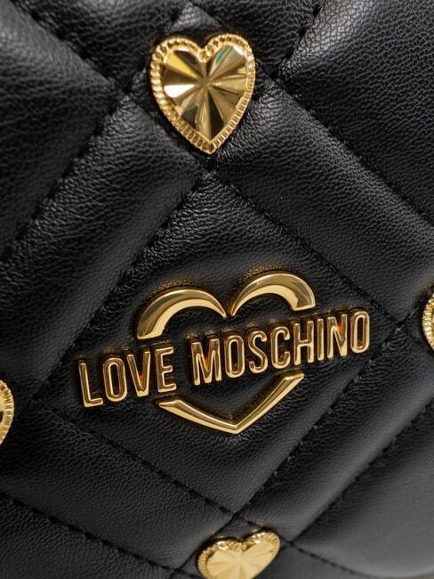 EMBOSSED Bolso de mano negro - Bolsos Mujer