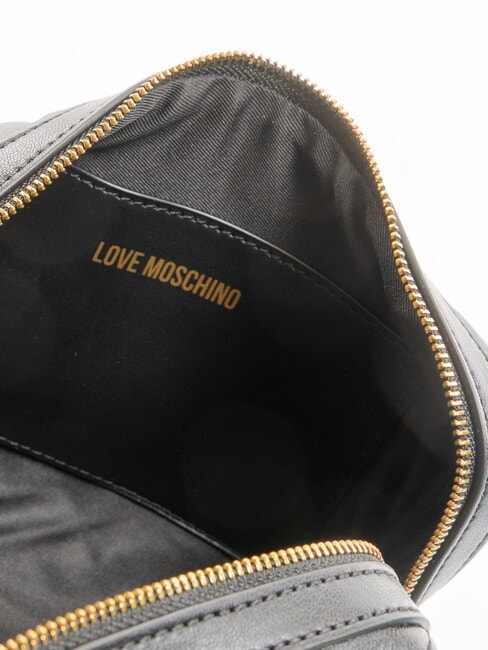 EMBOSSED Bolso de mano negro - Bolsos Mujer