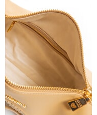 LOVE MOSCHINO LITTLE STUDS Bolso de hombro con tachuelas arena - Bolsos Mujer - 5