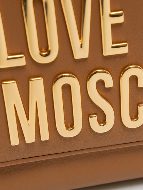 BOLD LOVE Mini bolso con bandolera camello - Bolsos Mujer