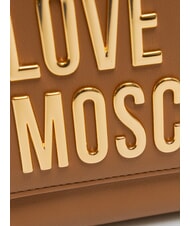 LOVE MOSCHINO BOLD LOVE Mini bolso con bandolera camello - Bolsos Mujer - 3