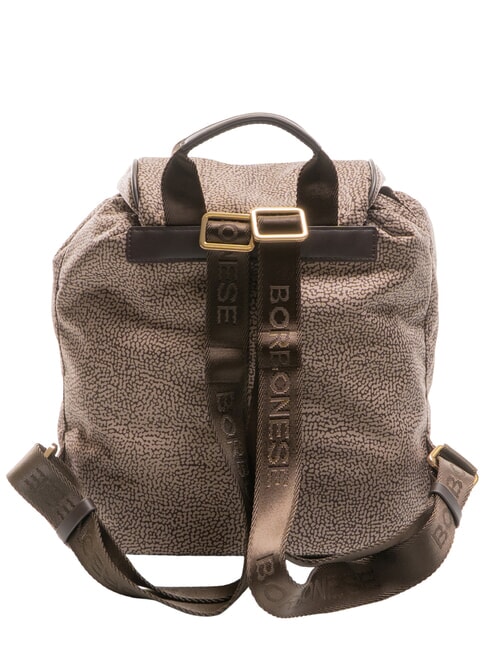 FLEXOS ZIP Mochila marr&oacute;n oscuro/natural - Bolsos Mujer
