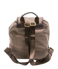 BORBONESE FLEXOS ZIP Mochila marr&oacute;n oscuro/natural - Bolsos Mujer - 2