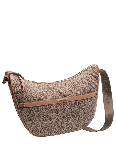 DOWNTOWN Large Bolso de hombro polvo/op natural - Bolsos Mujer