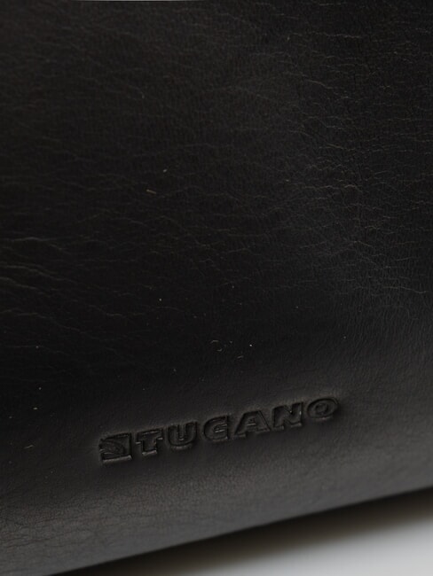 FINA Bolso de hombro negro - Bandoleras Hombre