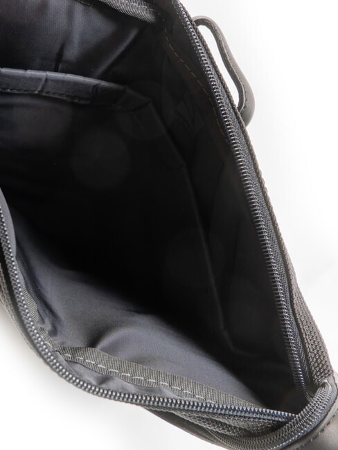 FINA Bolso de hombro negro - Bandoleras Hombre