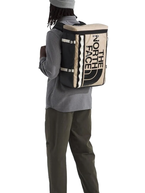 BASE CAMP FUSE BOX Mochila urbana, soporte para portátil de 15" lino/duna blanca/tnf bla - Mochilas para portátil