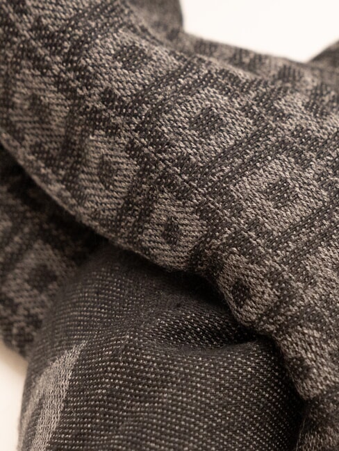 JACQUARD Bufanda negro - Bufandas