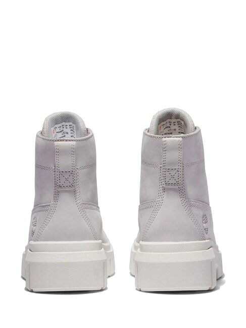 GREYFIELD Botines de piel gris violeta - Zapatos Mujer