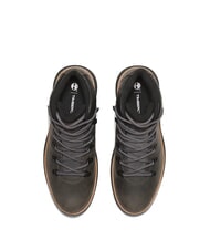 TIMBERLAND HUDSON ROAD zapatos de cuero grano completo gris oscuro - Zapatos Hombre - 4