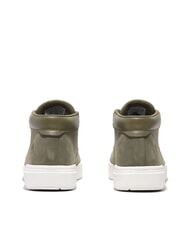 TIMBERLAND SENECA BAY Zapatillas de cuero nubuck verde oscuro - Zapatos Hombre - 4