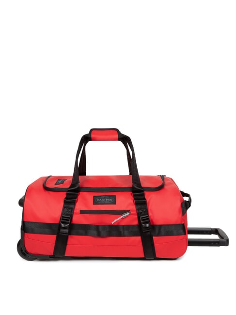 DUFFEL PACK WHEEL S Bolsa de lona pequeña con ruedas y repelente al agua lona roja - Equipaje de mano