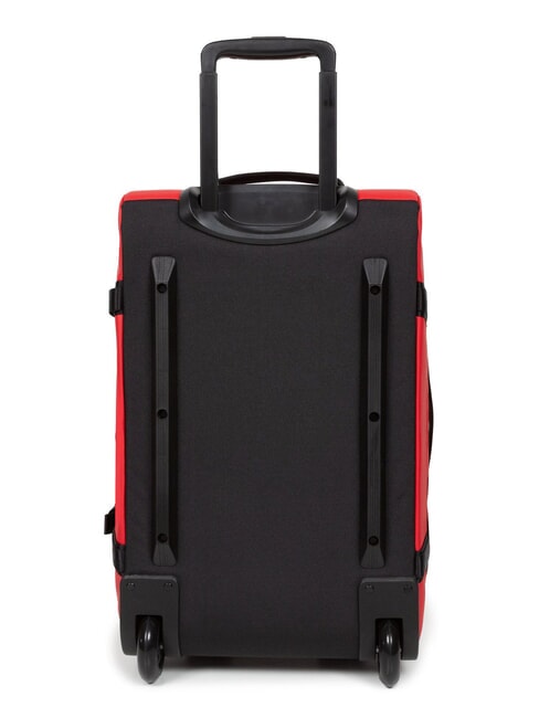 DUFFEL PACK WHEEL S Bolsa de lona pequeña con ruedas y repelente al agua lona roja - Equipaje de mano